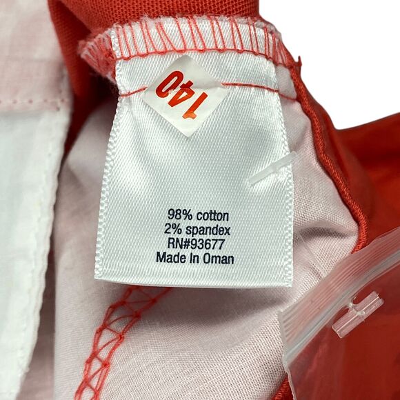 St Johns Bay Women 18P Secretly Slender Mid- Rise Capri Bright Cayene $36 - Picture 9 of 14